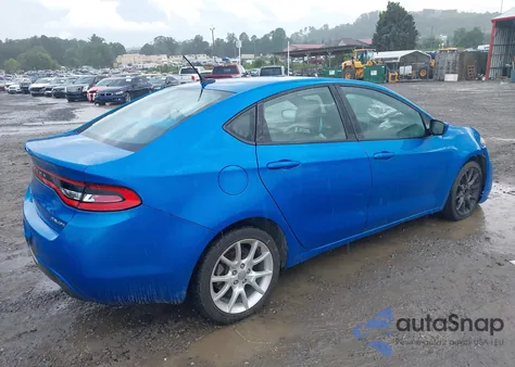 2016 Dodge Dart Sxt из США, поврежденный, VIN 1C3CDFBB2GD531632